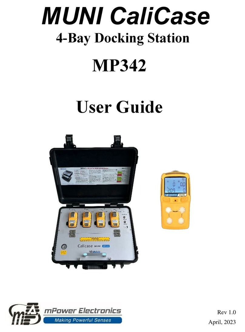 mPower Electronics MUNI CaliCase user guide