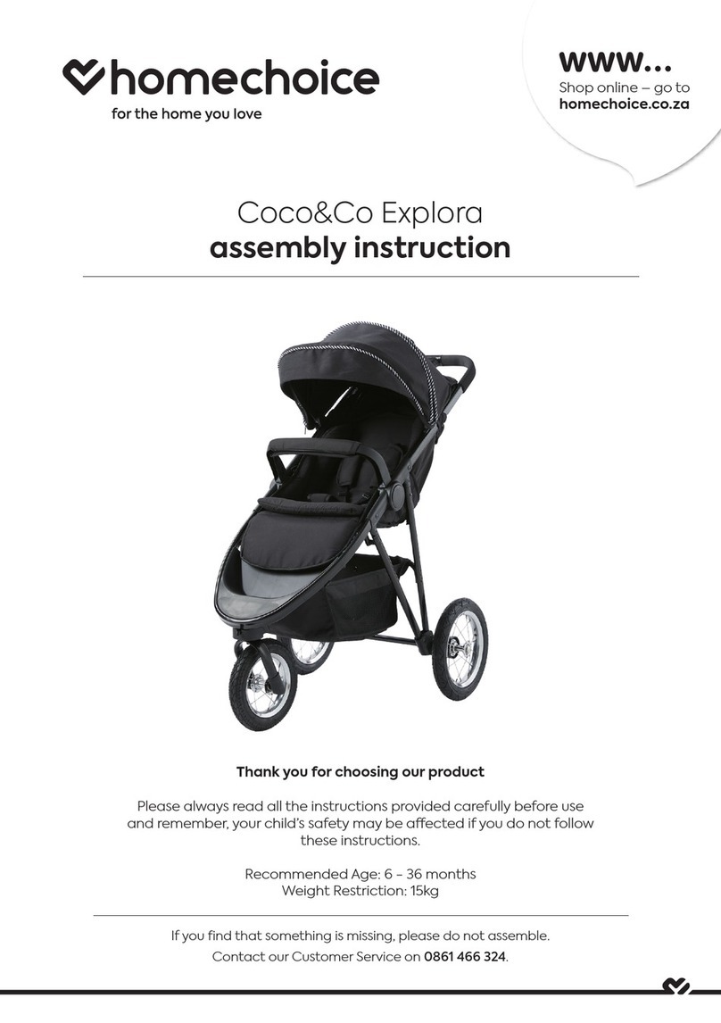 homechoice Coco&Co Explora Assembly instruction