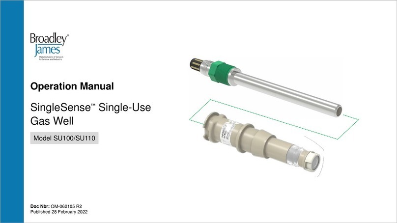Broadley James SingleSense SU100 Operation manual