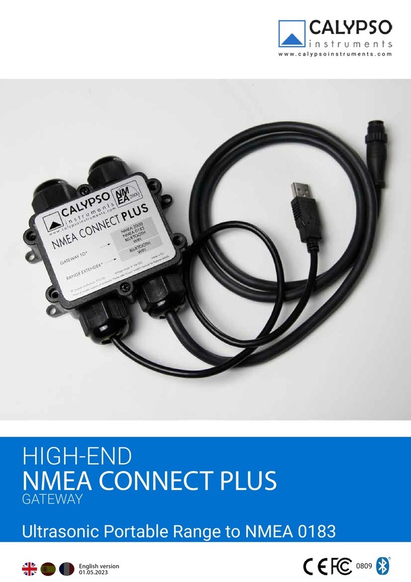 Calypso Instruments NMEA CONNECT PLUS User manual
