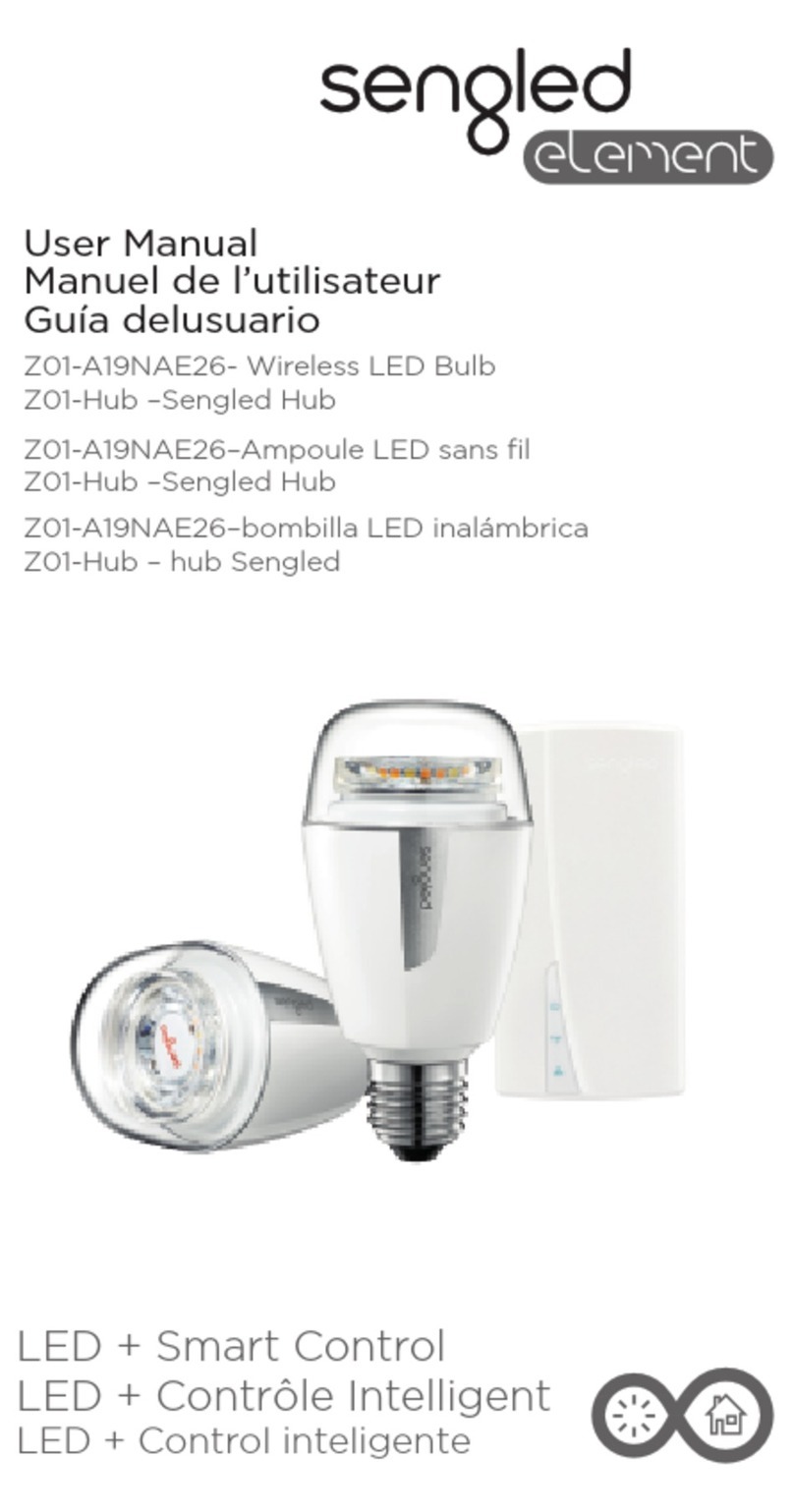 Sengled element Z01-hub User manual
