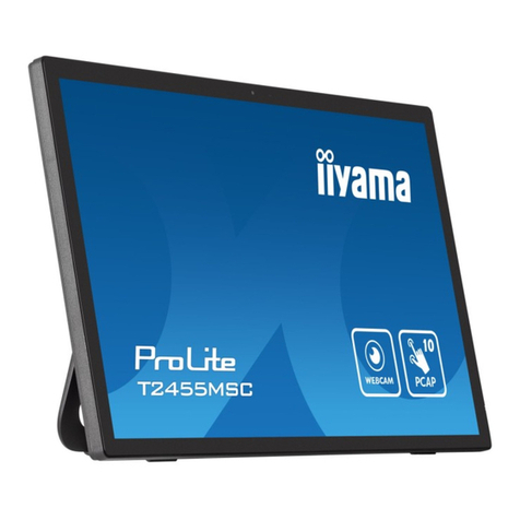 Iiyama ProLite T2455MSC User manual