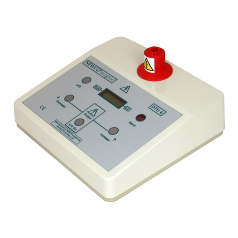 Newco DTU6 operating instructions