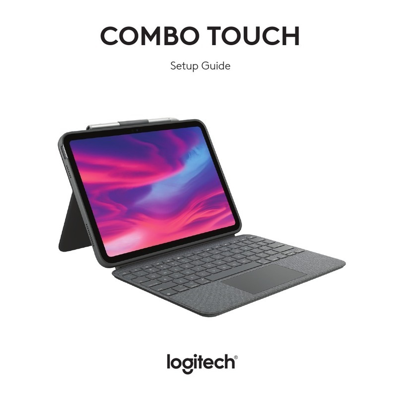 Logitech COMBO TOUCH User manual