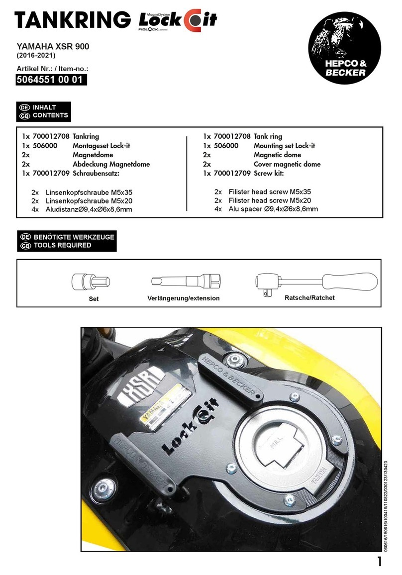 hepco & becker 5064551 00 01 quick start guide hepco & becker 5064551 00 01 quick start guide