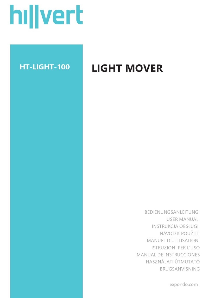 hillvert HT-LIGHT-100 user manual