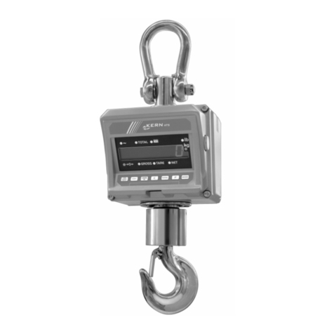 KERN HTS Series User manual