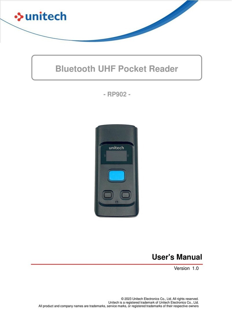 Unitech RP902 user manual