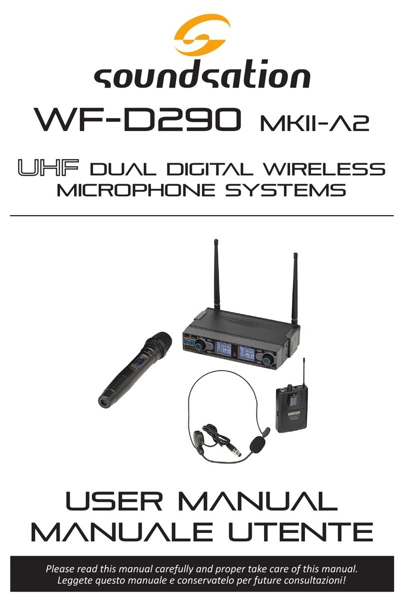 Sound Sation WF-D290 MKII-A2 User manual