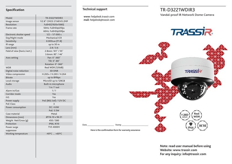 TRASSIR TR-D3221WDIR3 User manual TRASSIR TR-D3221WDIR3 User manual