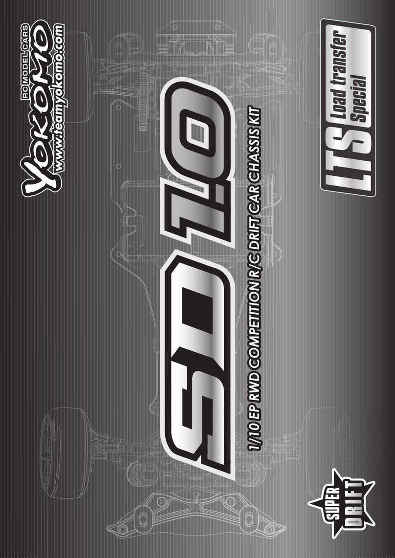 Yokomo Super Drift SD 1.0 User manual Yokomo Super Drift SD 1.0 User manual