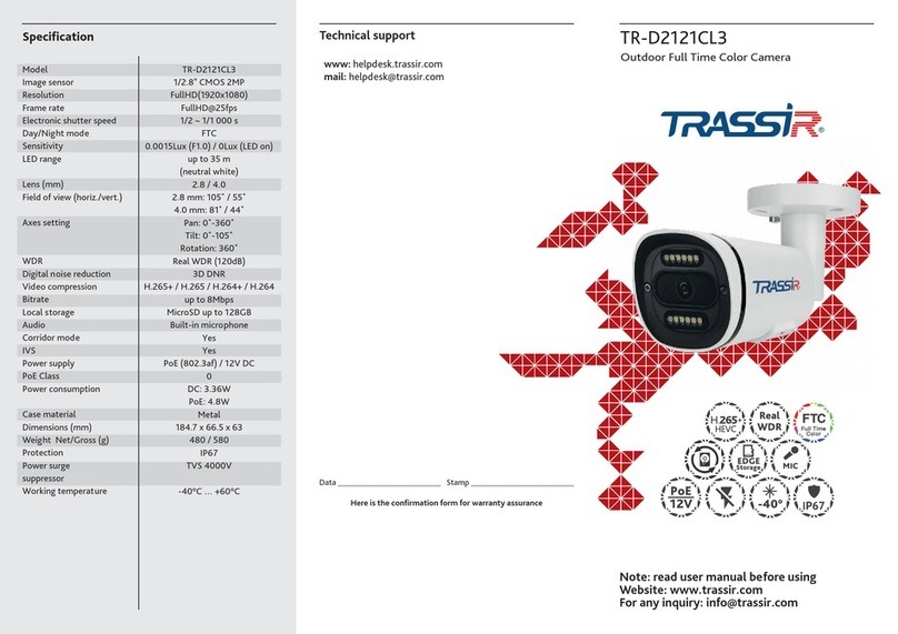 TRASSIR TR-D2121CL3 manual