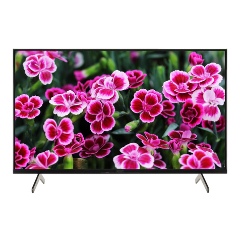 Sony BRAVIA KD-43X85K User manual