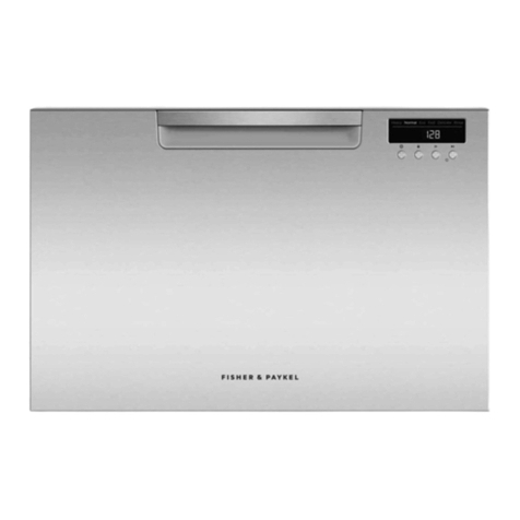 Fisher & Paykel SINGLE DISHDRAWER DD24SA9 User manual