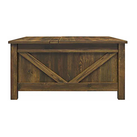 Ameriwood HOME Farmington Lift Top Coffee Table 3321846COM Assembly Ameriwood HOME Farmington Lift Top Coffee Table 3321846COM Assembly