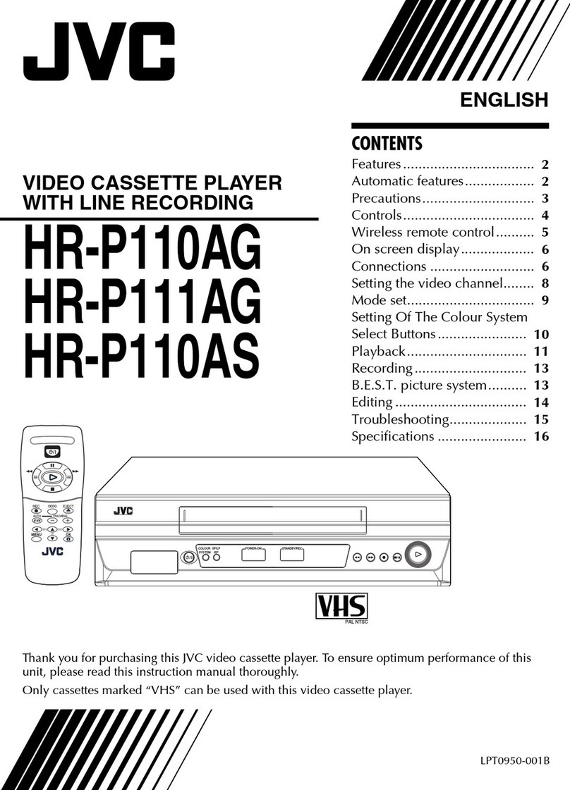 JVC HR-P111AG User manual
