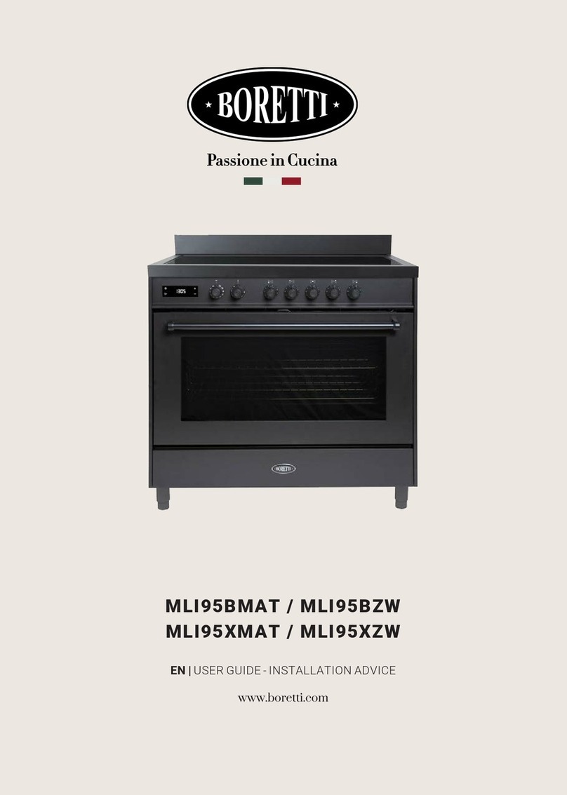 BORETTI MLI95BMAT Instruction Manual