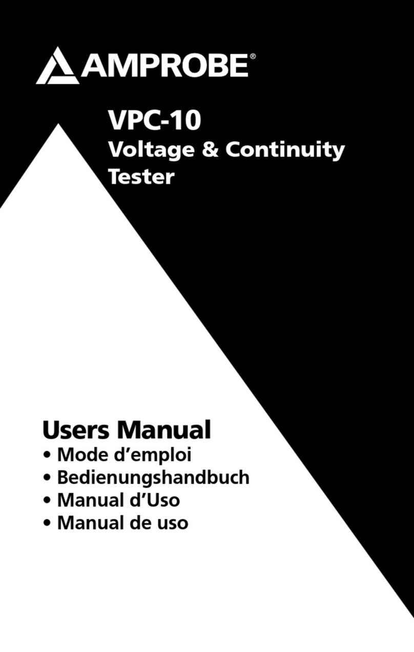 Amprobe VPC-10 user manual Amprobe VPC-10 user manual