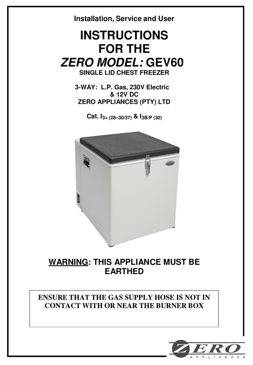 Zero Appliances GEV60 Manual Zero Appliances GEV60 Manual