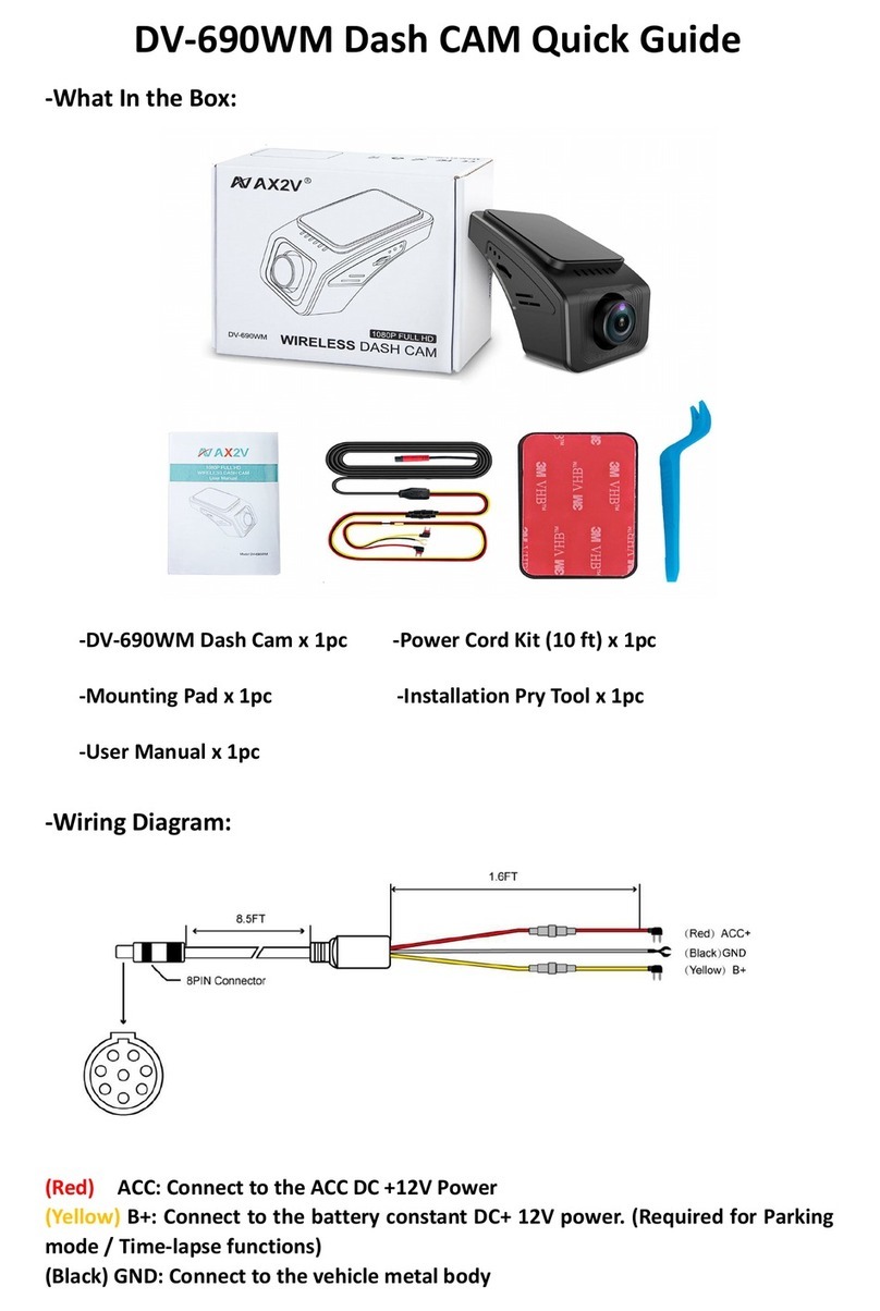 AX2V DV-690WM quick guide