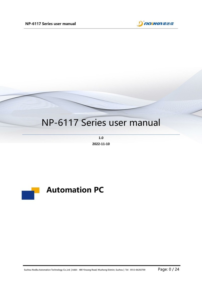 Nodka NP-6117 Series user manual