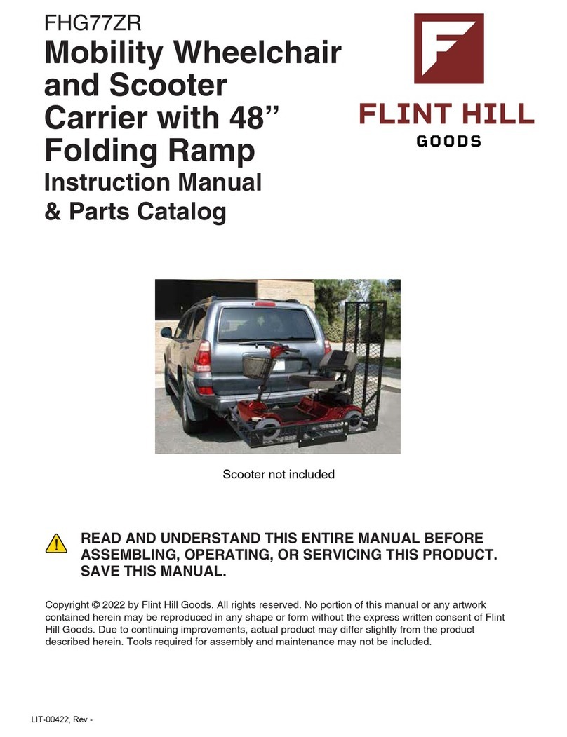 FLINT HILL FHG77ZR Instruction manual parts catalog