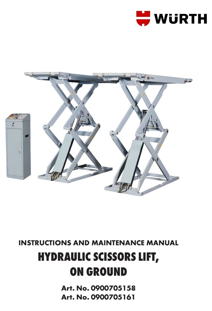 Würth 0900705158 Instruction and maintenance manual