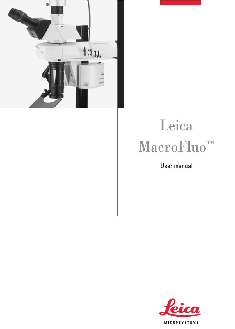 Leica MacroFluo User manual
