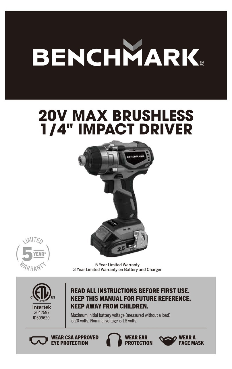 Benchmark 1239-300 User manual