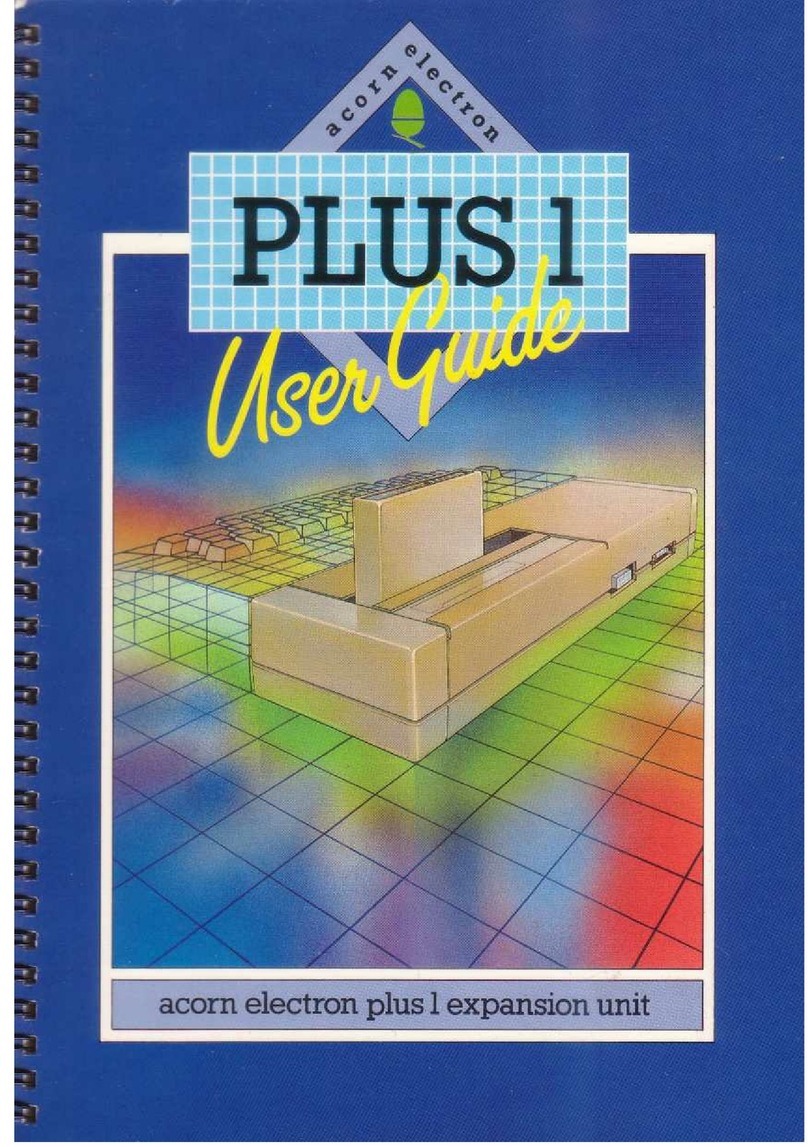 Acorn Computers Limited PLUS 1 user guide