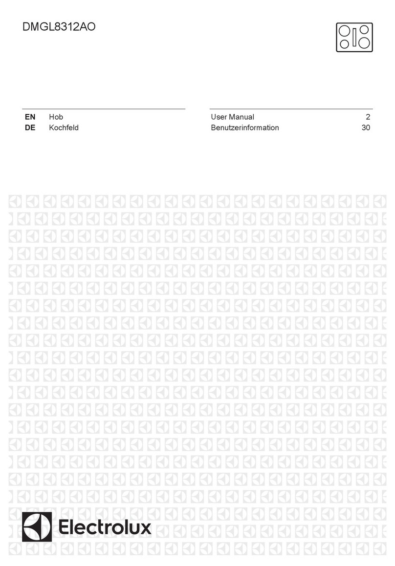 Electrolux DMGL8312AO User manual
