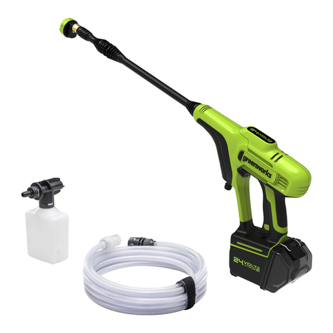 GreenWorks G24PW Operator's manual