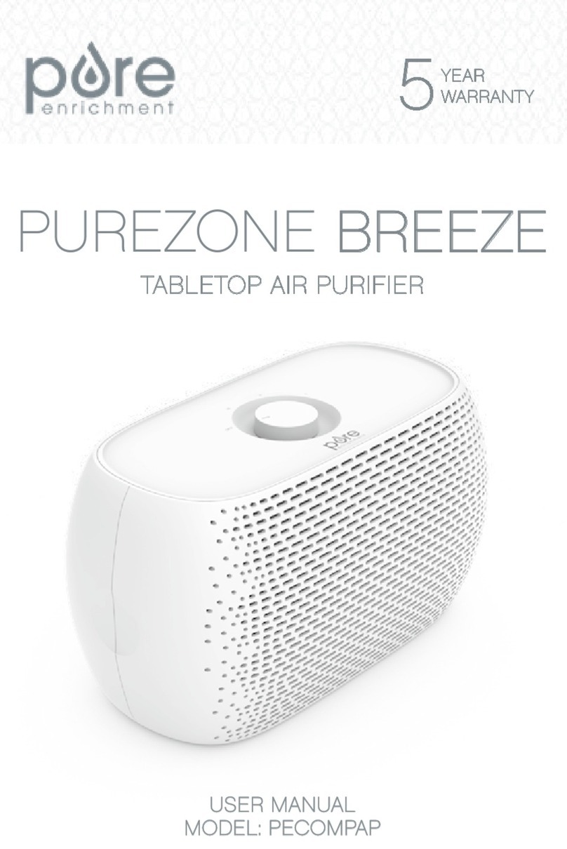 Pure Enrichment PUREZONE BREEZE User manual
