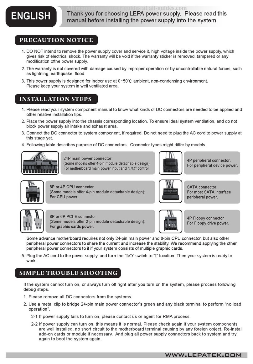Lepa MX 550W manual