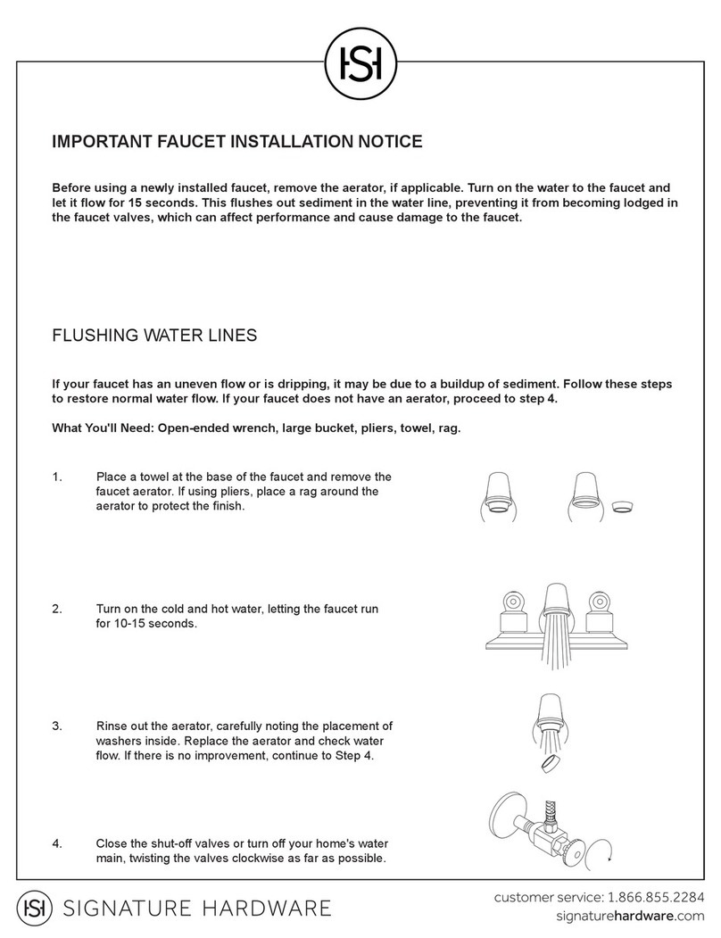 Signature Hardware Delilah SH214884 User manual