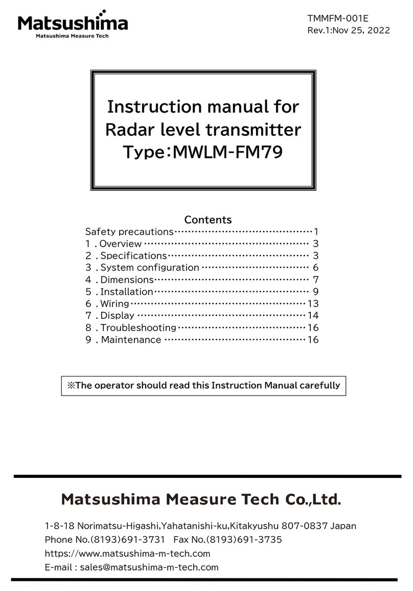 Matsushima MWLM-FM79 instruction manual