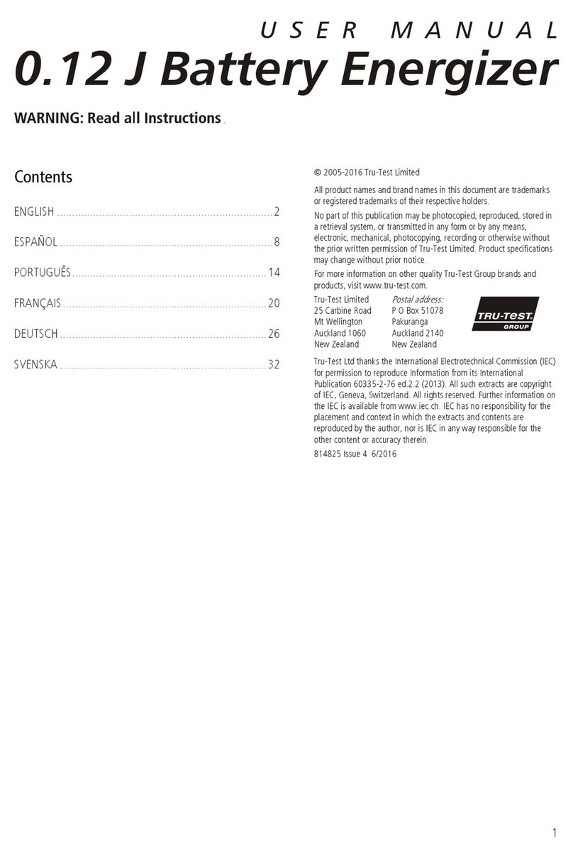 Tru-Test AN90 user manual
