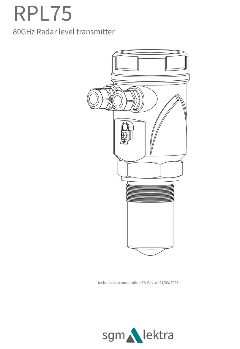 SGM LEKTRA RPL75 manual