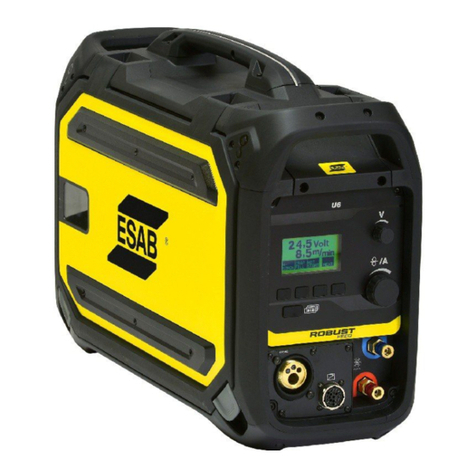ESAB Aristo RobustFeed U6 User manual