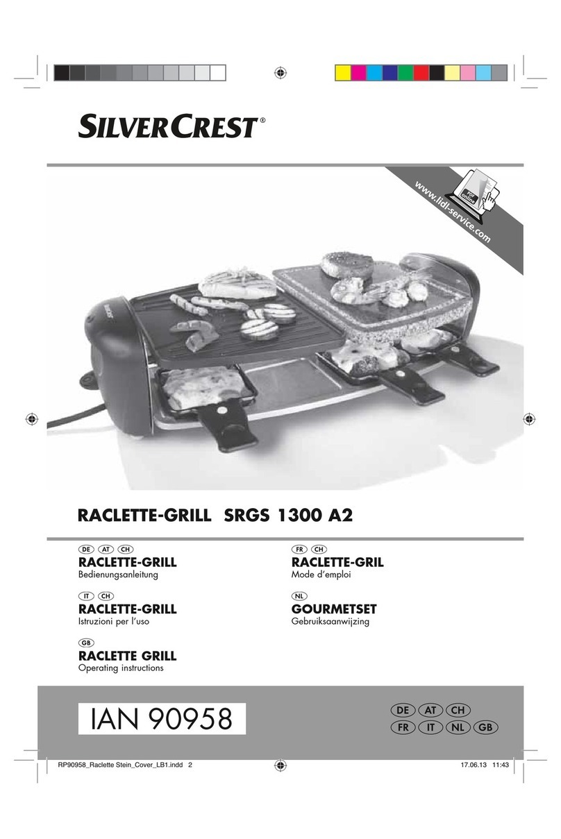 Silvercrest SRGS 1300 A2 instructions
