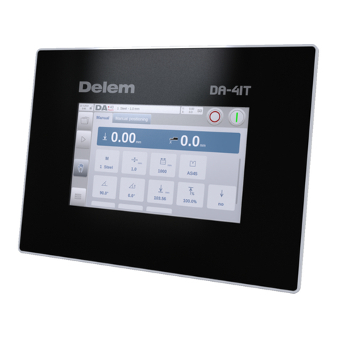Delem DA-40T Series Operation manual