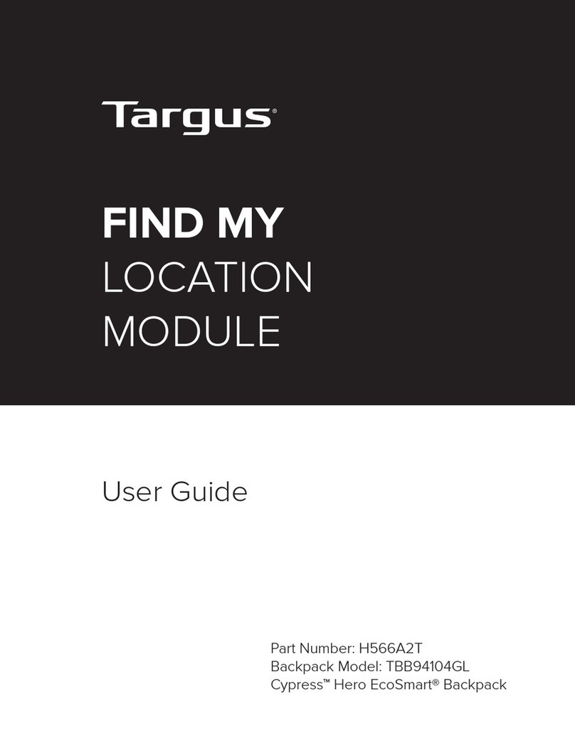 Targus FIND MY H566A2T user guide