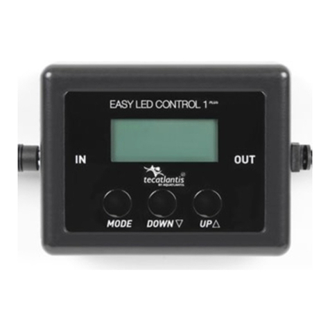 Aquatlantis tecatlantis EASY LED CONTROL 1 PLUS user manual