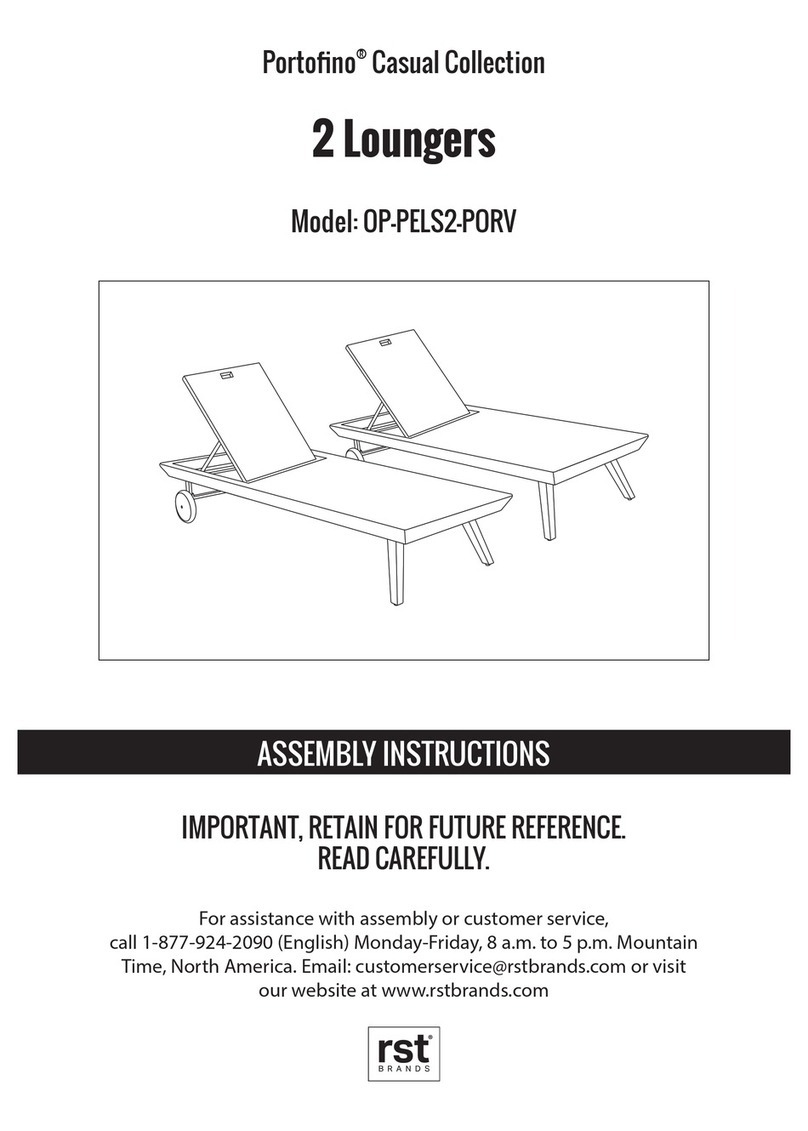 RST Portofino Casual OP-PELS2-PORV User manual