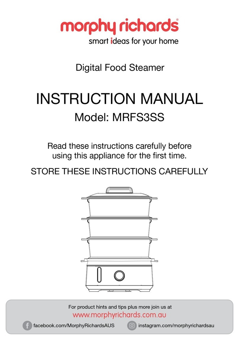 Morphy Richards MRFS3SS instruction manual