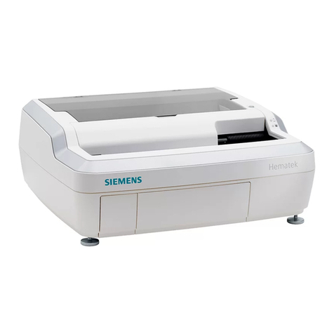 Siemens Hematek 3000 System instruction manual