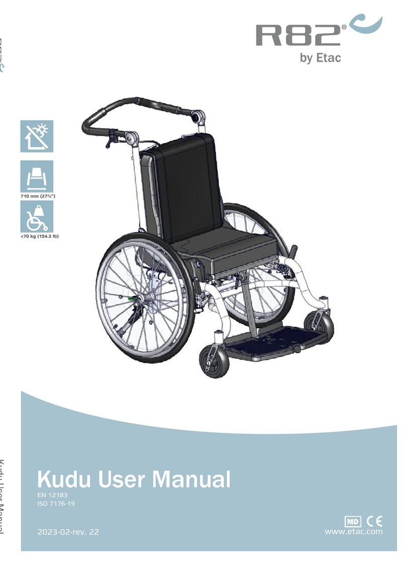 Etac R82 Kudu User manual Etac R82 Kudu User manual