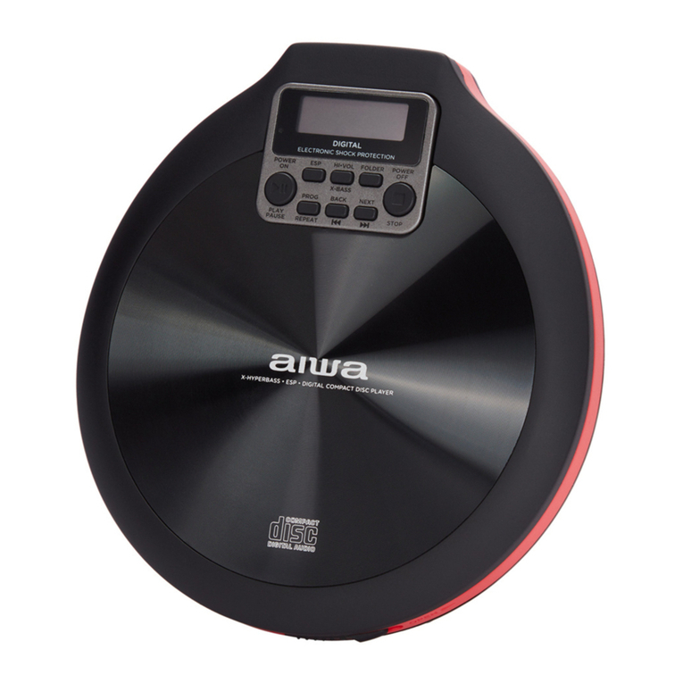 Aiwa PCD-810RD user manual