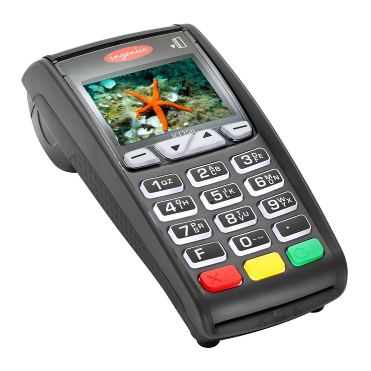 Ingenico ICT 220 user manual