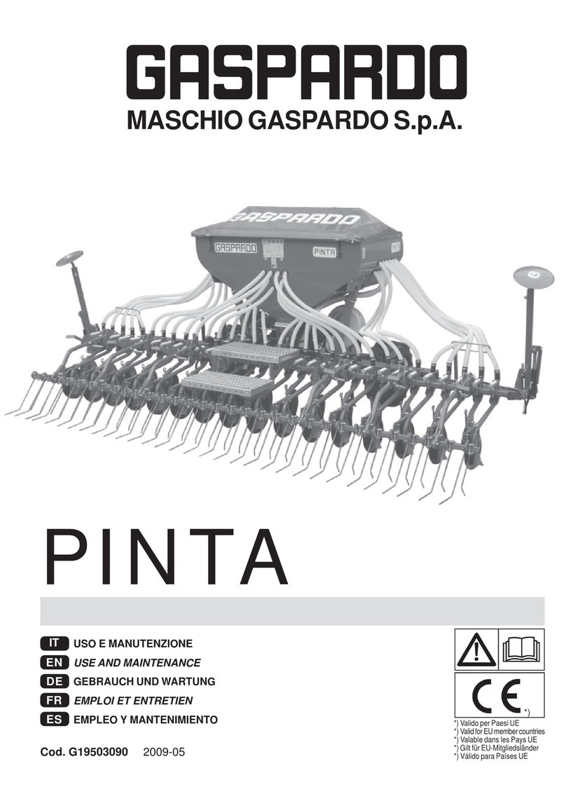 Gaspardo PINTA 400 User guide